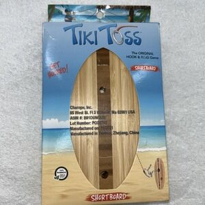 Tiki Toss Original Edition - Indoor & Outdoor Ring Toss Game for All Ages